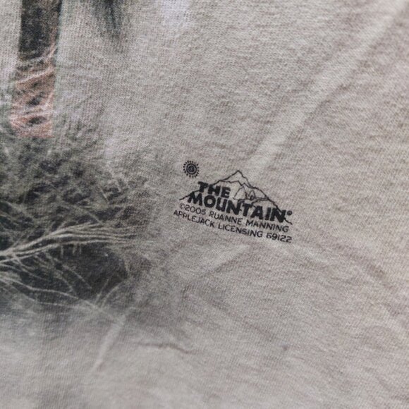 The Mountain “Spirit” Native American Chief 2005 Ruanne Manning Artist Size XL - Picture 2 of 4